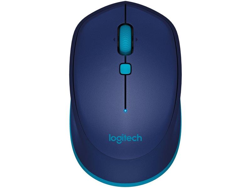 Mouse sem Fio Logitech Óptico 1000DPI 4 Botões - M535 Azul - Mouse